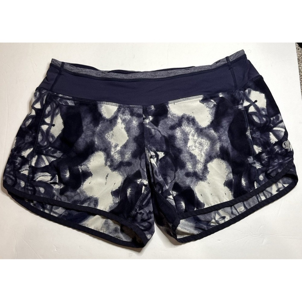 Lululemon Women's Speed Short 4" Inkblot/Blue Size 4